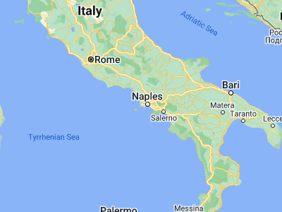 Map showing location of Monte di Procida (40.79809, 14.05023)