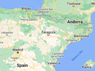 Map showing location of Montecanal (41.62965, -0.93873)