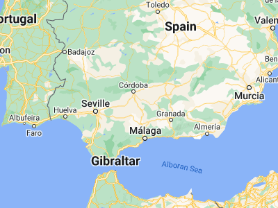 Map showing location of Montilla (37.58627, -4.63805)