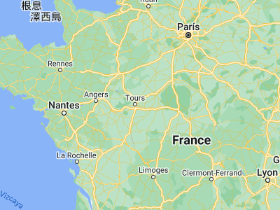 Map showing location of Montlouis-sur-Loire (47.38845, 0.83208)