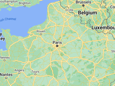Map showing location of Montmorency (48.98826, 2.3434)