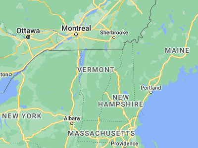 Map showing location of Montpelier (44.26006, -72.57539)