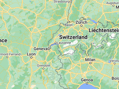 Map showing location of Montreux (46.43301, 6.91143)