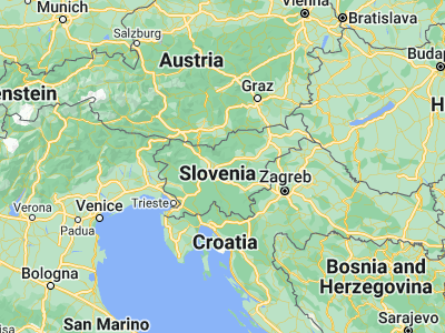 Map showing location of Moravče (46.13694, 14.745)