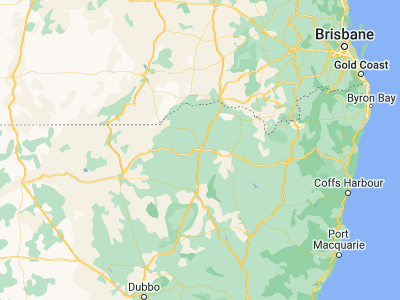 Map showing location of Moree (-29.46278, 149.84157)