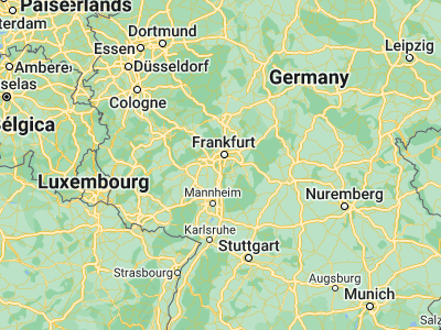 Map showing location of Mörfelden-Walldorf (49.99472, 8.58361)