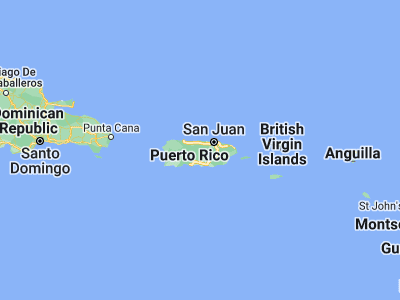 Map showing location of Morovis (18.32578, -66.40656)