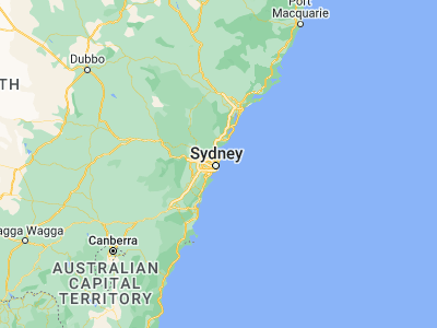 Map showing location of Mosman (-33.82778, 151.23333)