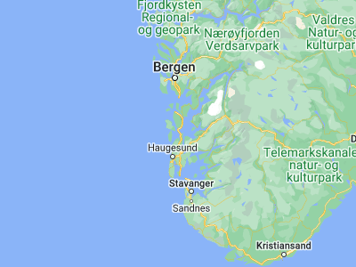 Map showing location of Mosterhamn (59.7, 5.38333)