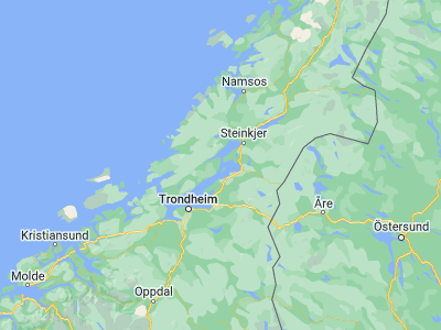 Map showing location of Mosvik (63.8177, 11.00581)