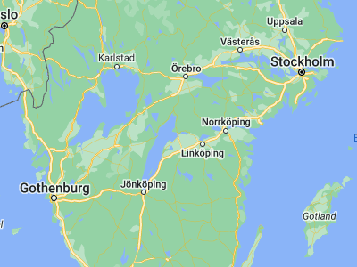 Map showing location of Motala (58.53706, 15.03649)