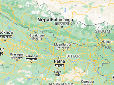 Map showing location of Motīhāri (26.65738, 84.91922)