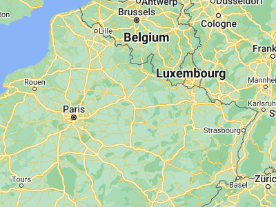 Map showing location of Mourmelon-le-Grand (49.13256, 4.3642)