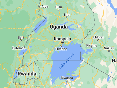 Map showing location of Mpigi (0.225, 32.31361)