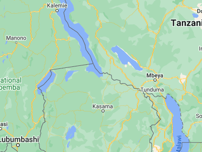 Map showing location of Mpulungu (-8.76234, 31.11405)