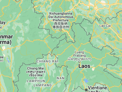 Map showing location of Muang Long (20.96548, 100.81911)