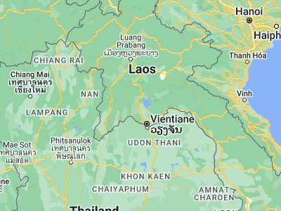 Map showing location of Muang Phôn-Hông (18.49565, 102.41421)