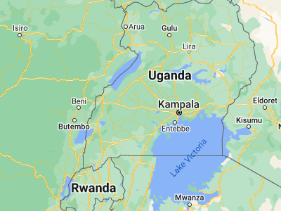 Map showing location of Mubende (0.55849, 31.39489)