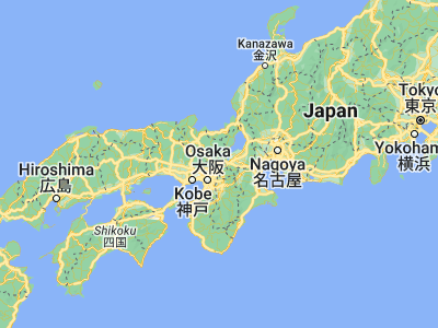 Map showing location of Mukō (34.96545, 135.70415)