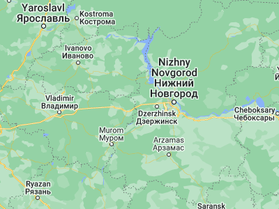 Map showing location of Mulino (56.28923, 42.92005)