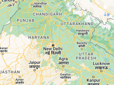 Map showing location of Murādnagar (28.7809, 77.49865)