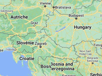 Map showing location of Murakeresztúr (46.36422, 16.88177)