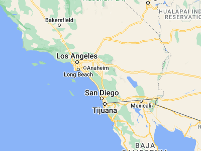 Map showing location of Murrieta (33.55391, -117.21392)