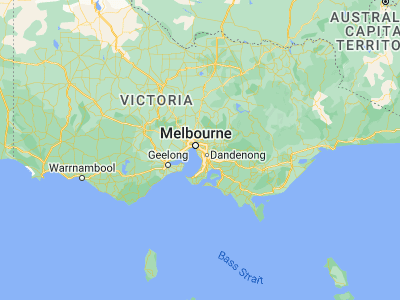 Map showing location of Murrumbeena (-37.89023, 145.07112)