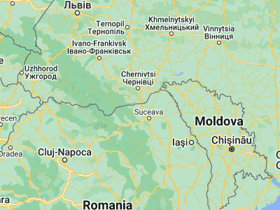 Map showing location of Muşeniţa (47.96667, 26)
