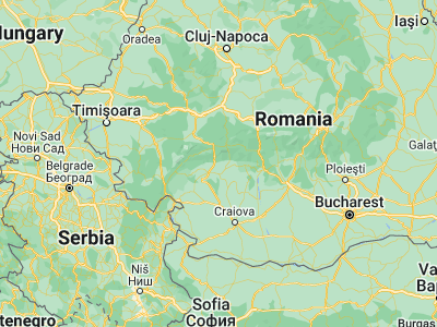 Map showing location of Muşeteşti (45.15, 23.46667)