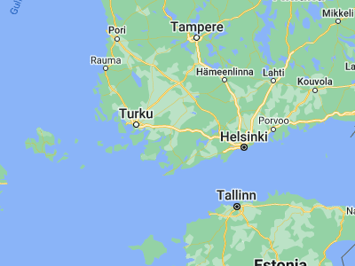 Map showing location of Muurla (60.35, 23.28333)