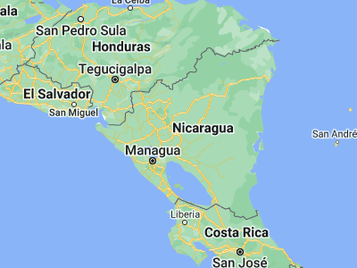 Map showing location of Muy Muy (12.76224, -85.62915)
