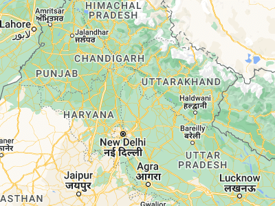 Map showing location of Muzaffarnagar (29.47394, 77.70414)