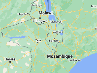 Map showing location of Mwanza (-15.60262, 34.52479)