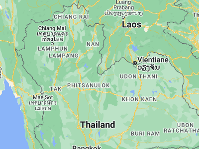 Map showing location of Na Haeo (17.48536, 101.06808)