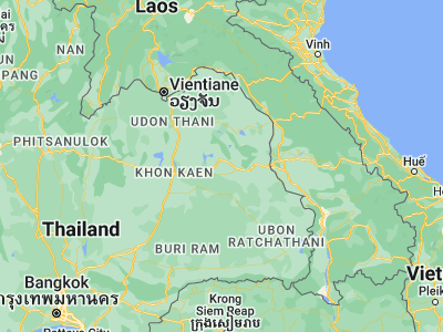 Map showing location of Na Mon (16.57653, 103.78711)