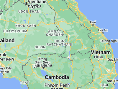 Map showing location of Na Yia (15.06367, 105.05994)