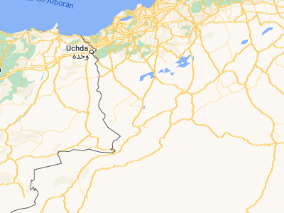 Map showing location of Naama (33.26667, -0.31667)