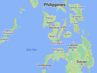 Map showing location of Nabulao (9.6616, 122.4577)