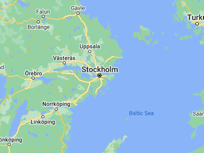 Map showing location of Nacka (59.31053, 18.16372)