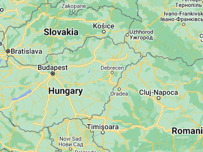 Map showing location of Nádudvar (47.41667, 21.16667)