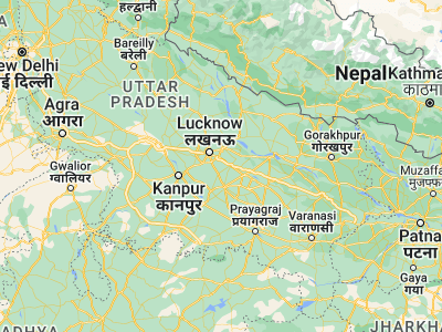 Map showing location of Nagrām (26.619, 81.14078)