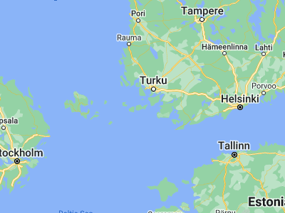 Map showing location of Nagu (60.19375, 21.90972)