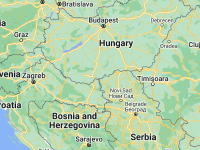 Map showing location of Nagybaracska (46.04248, 18.9059)