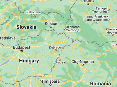 Map showing location of Nagykálló (47.87491, 21.84082)