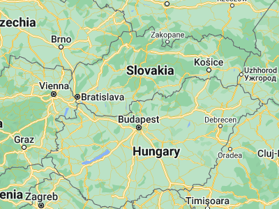 Map showing location of Nagyoroszi (48.00503, 19.0905)