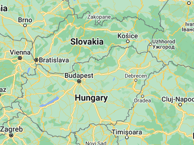 Map showing location of Nagyréde (47.76543, 19.84819)