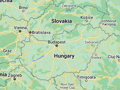 Map showing location of Nagytarcsa (47.53128, 19.28343)