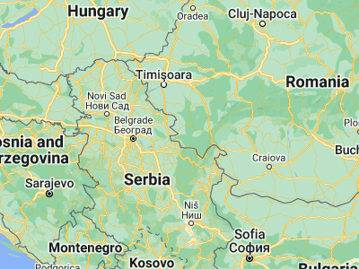 Map showing location of Naidăş (44.88167, 21.58806)