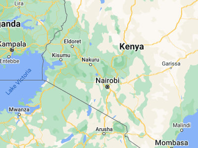 Map showing location of Naivasha (-0.71667, 36.43591)